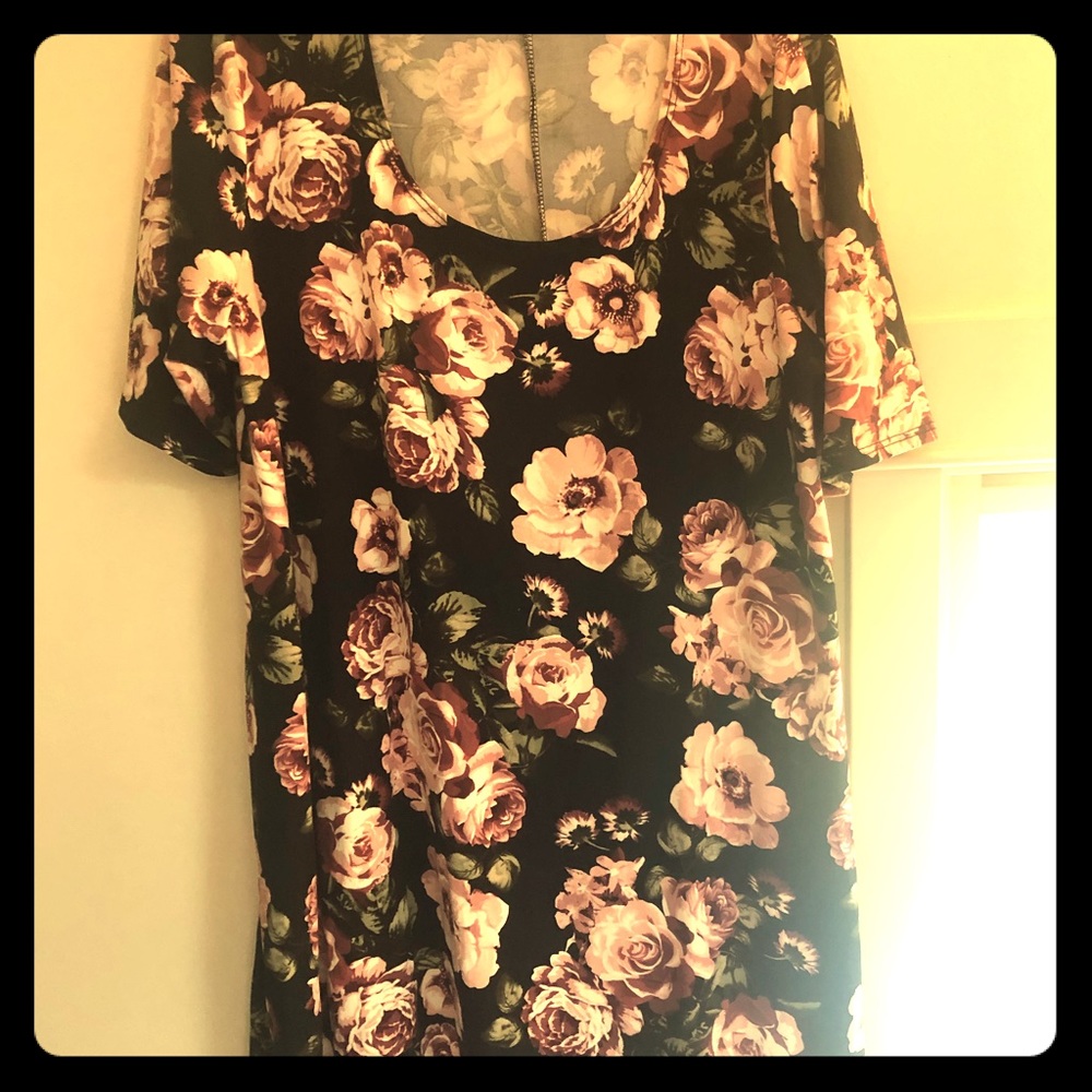 Floral tunic dress